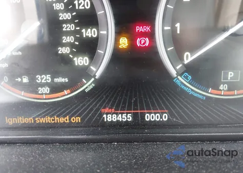 2013 BMW 750Li из США, поврежденный, VIN WBAYE8C51DD134120